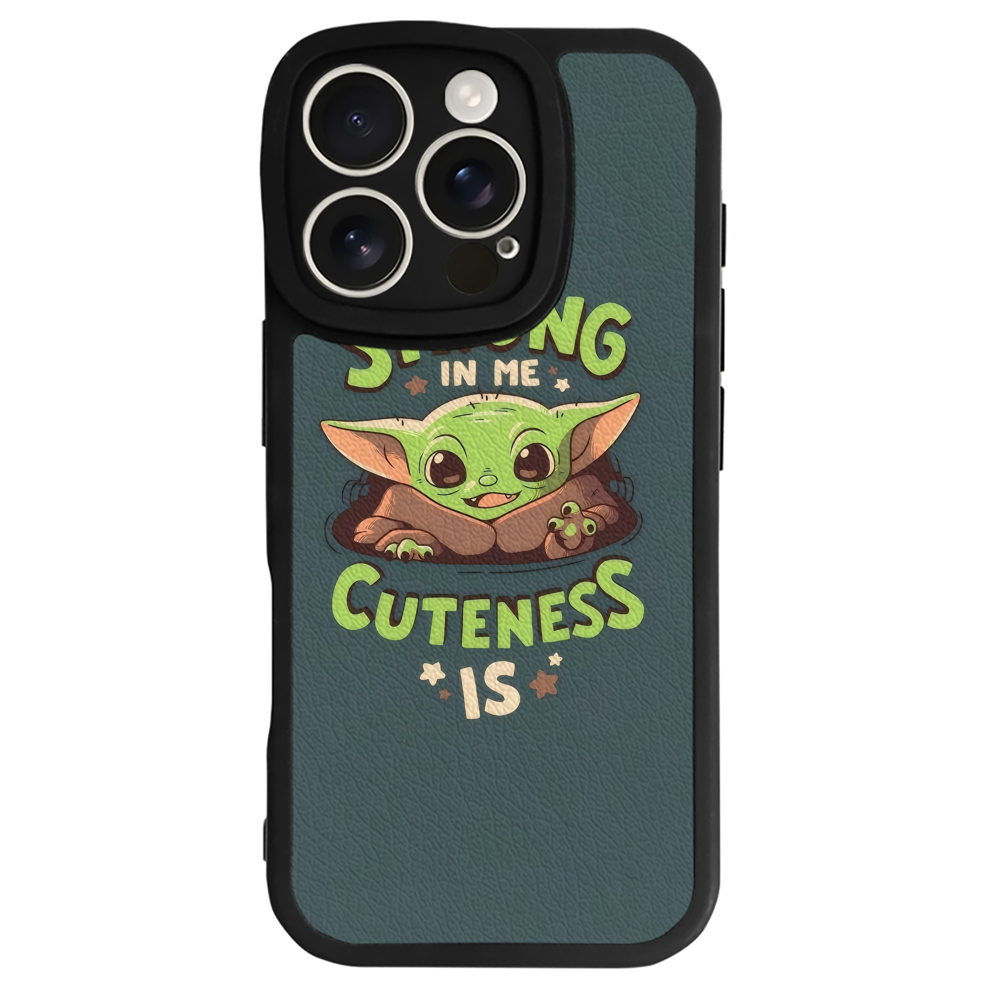 （画像用） スター・ウォーズ Star Wars 【iPhone 16シリーズ対応】シリコンスマホケース（レザー調） 材質：シリコン